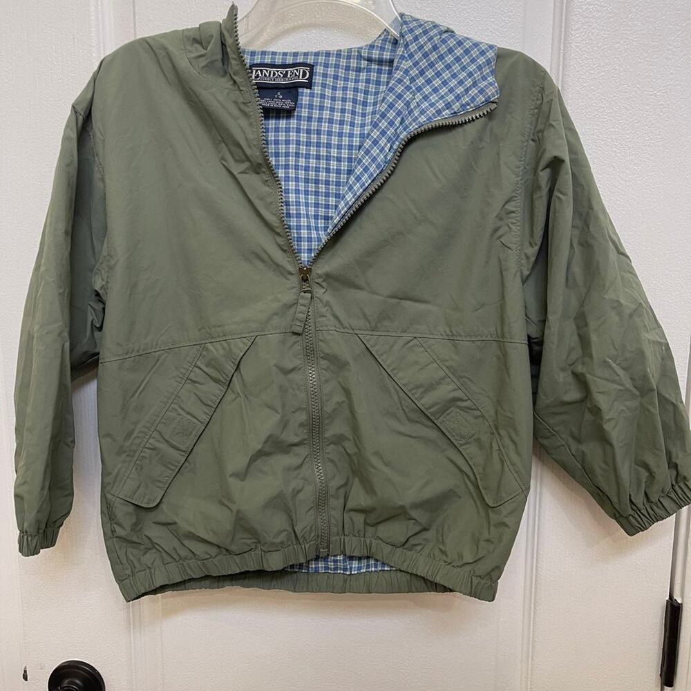 Lands End little Girls Jacket sz Small 7-8